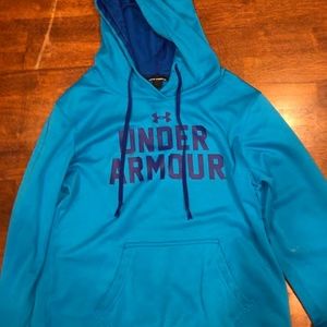 Children's Blue and Purple Under Armour Sweatshirt